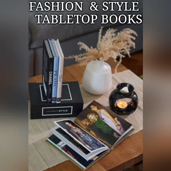 👗👜FASHION & STYLE TABLETOP BOOKS